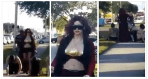 Most gimp walkers want to remain out of the public eye